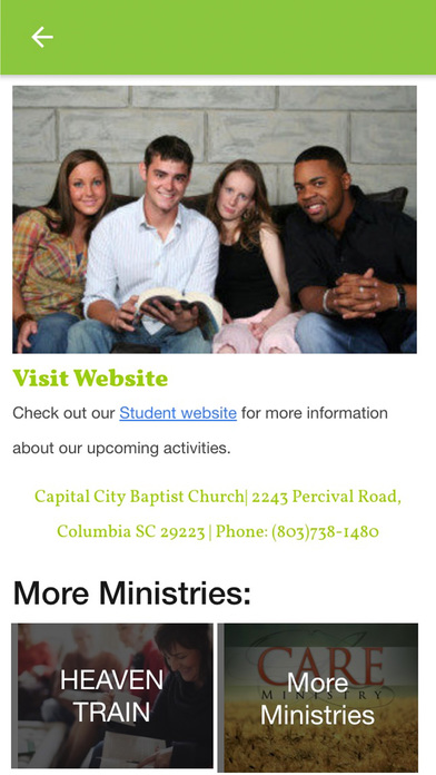Capital City Baptist Church App screenshot 2