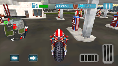 Light Bike Driving School 3D screenshot 2