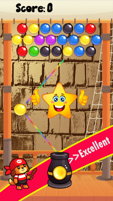 Bubble Ball Shooter: Easy IQ Test Games screenshot 2