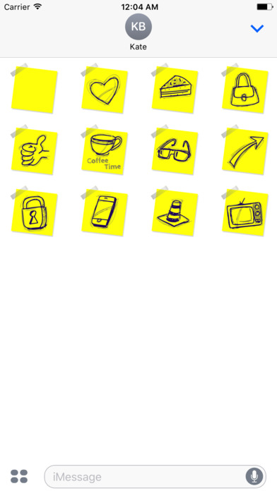 Chat Stickies: Sticky notes for your messages screenshot 2