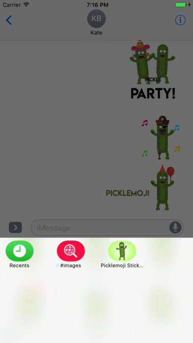 Picklemoji Animated Stickers screenshot 4