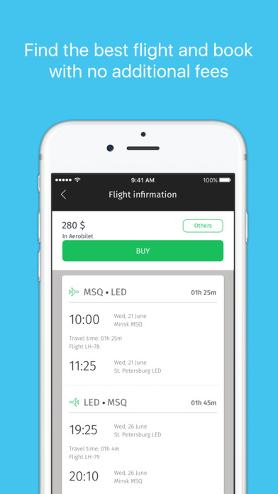 Overfly - Cheap flights app screenshot 3