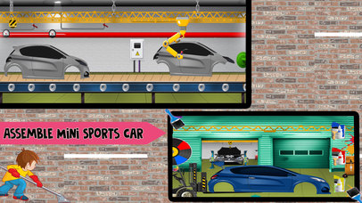 Mini Sports Car Factory - Mechanic Garage Repair screenshot 3