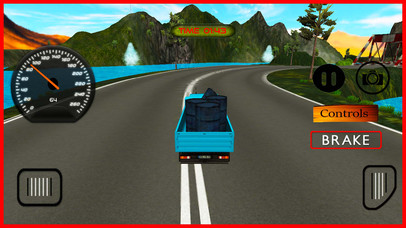 Big Trucks Hill Cargo Transport 3D Pro screenshot 3