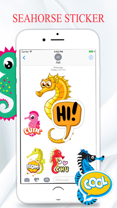 Seahorse Stickers screenshot 2