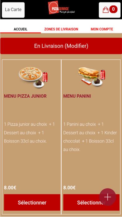 Pizza Service grigny screenshot 2