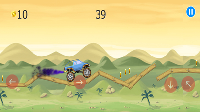 Monster Truck Racing -Dangerous Hills screenshot 4