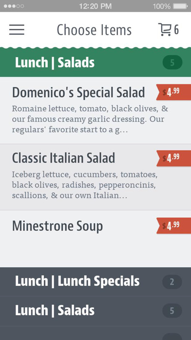 Domenico's Italian Restaurant screenshot 3