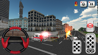 Ambulance Rescue Driver: Survival Mission Game screenshot 4