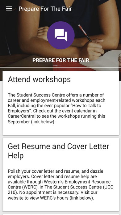 WesternU Career Fairs screenshot 3