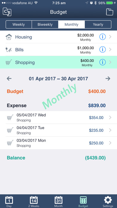 Sweet Money Pro screenshot 3