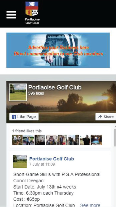 Portlaoise Golf Club screenshot 2