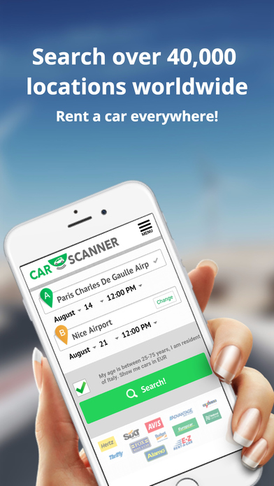 Car Scanner - Rental Car Deals screenshot 2