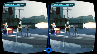 VR Military Battleship War screenshot 4
