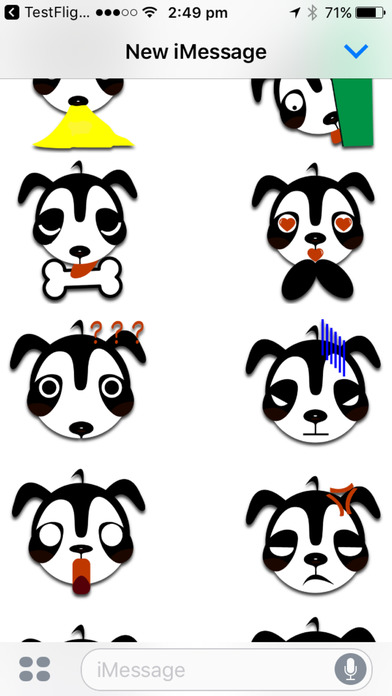 Dog With Attitude - Emoji Stickers screenshot 2