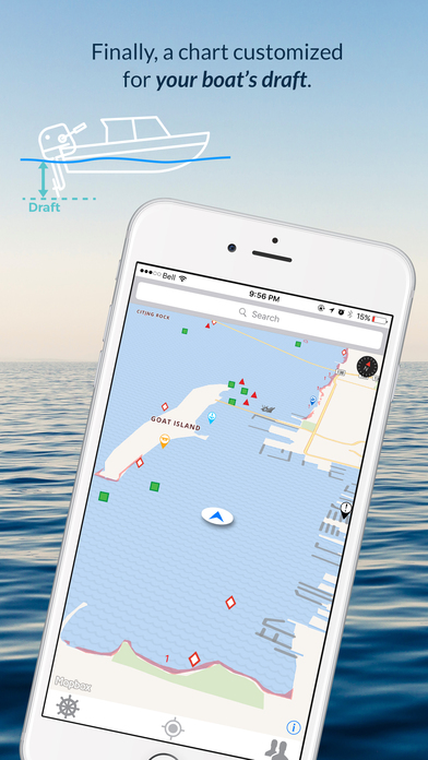 Wavve Boating: Easy Marine GPS screenshot 2