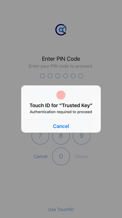 Trusted Key screenshot 2