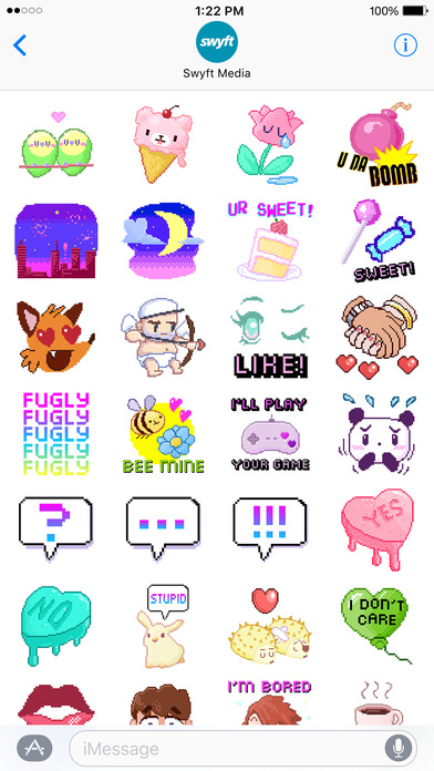 Pixel Love Sticker Pack screenshot 3