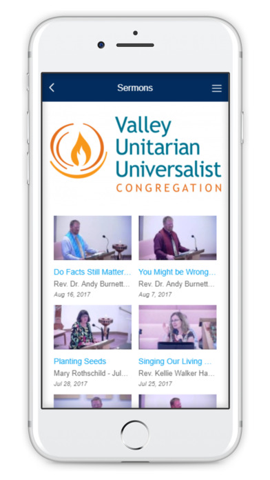 Valley Unitarian Universalist screenshot 2