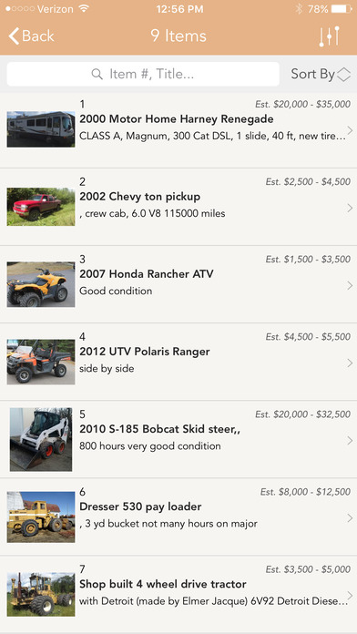 Hiatt Knudson Auctions screenshot 2