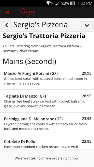 Sergio’s Pizzeria screenshot 3