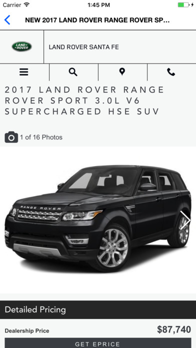 Land Rover Santa Fe screenshot 4
