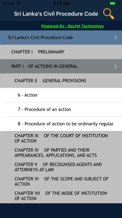 Sri Lanka's Civil Procedure Code screenshot 2