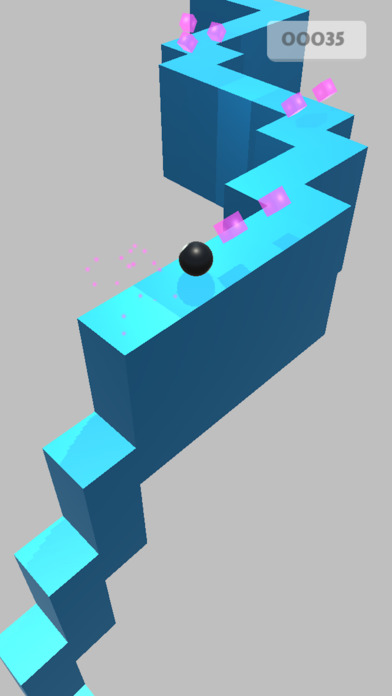 Zigzag Balance Ball screenshot 2