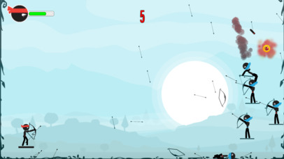 Stickman Archery King - ninja fighting games screenshot 2
