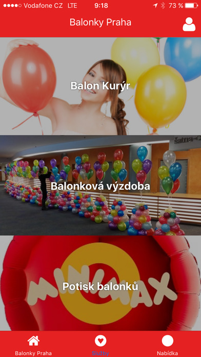 Balonky Praha screenshot 2