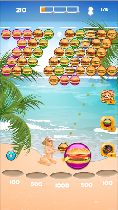Beach Burger Pop - Shooter screenshot 2