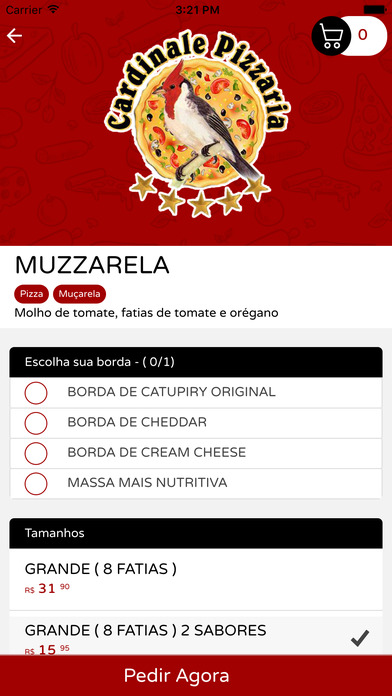 Cardinale Pizzaria screenshot 2