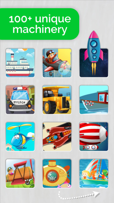Cars, Planes: Puzzles Games for Kids & Toddler! screenshot 4