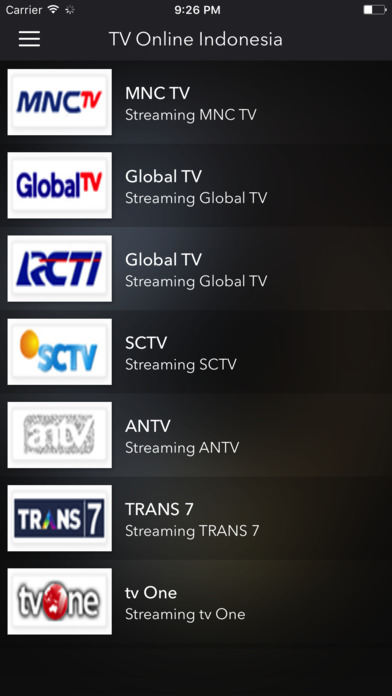 TV Online Indonesia | LIVE Streaming TV Gratis screenshot 2