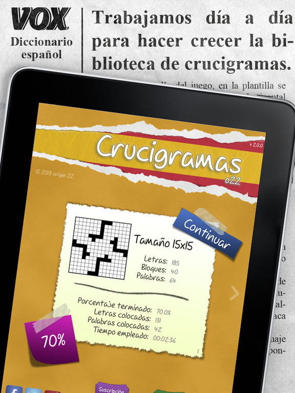Captura de pantalla del iPad 3
