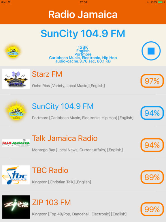 App Shopper Radio Jamaica Radio JAM (Entertainment)