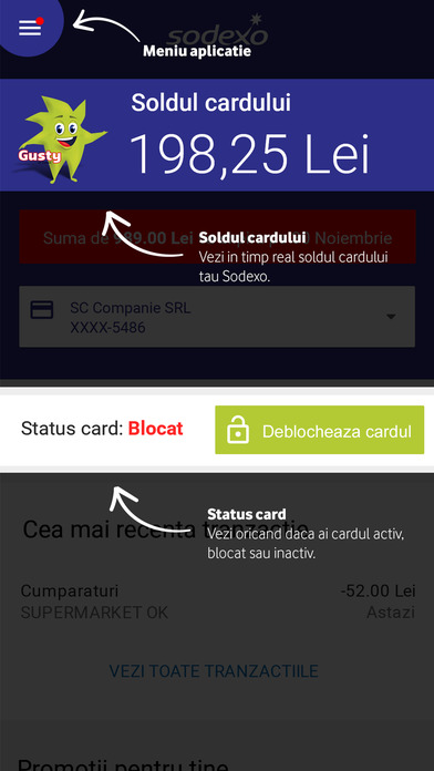 Card Sodexo Romania screenshot 2