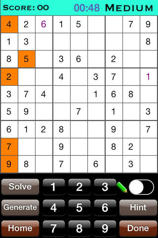 Sudoku - Pro Sudoku Version Game. screenshot 4