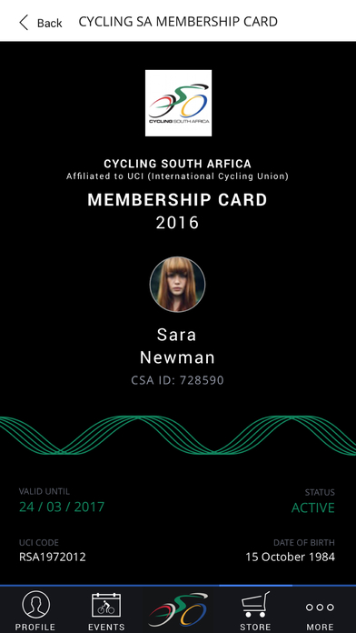 CyclingSA Events screenshot 3