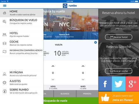 Rumbo.es - vuelos baratos screenshot 2