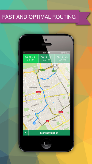 Addis Ababa, Ethiopia Offline GPS : Car Navigation screenshot 2