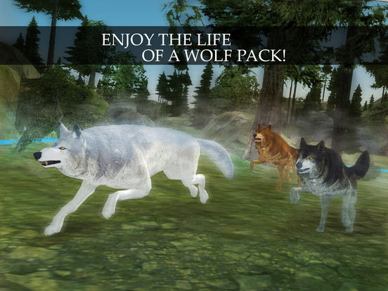 Wild Wolf Quest Online: PVP Survival Simulator на iPad