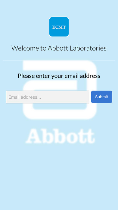 Abbott Laboratories ECMT screenshot 2