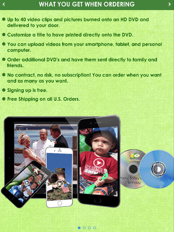 Screenshots of Burn Video - Your Phone's Videos Delivered on DVD for iPad