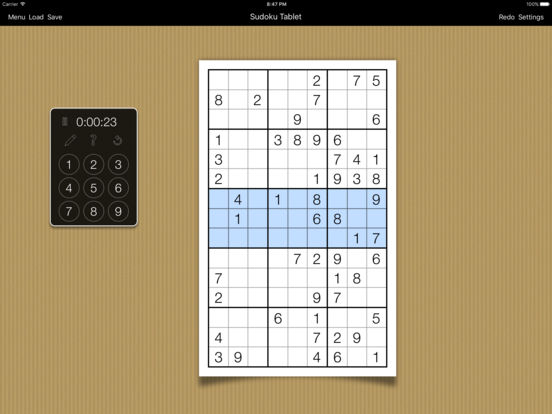 Sudoku Tablet для iPad