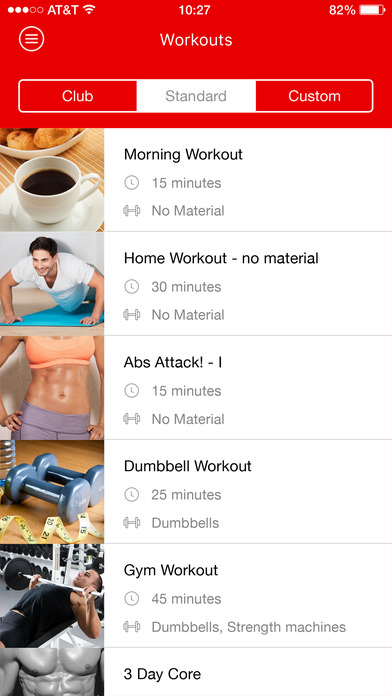 SELECT Fitness - Home & Gym screenshot 3