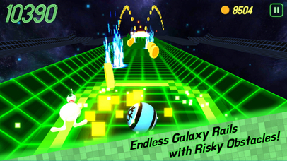 Galaxy Retro Bowling screenshot 2