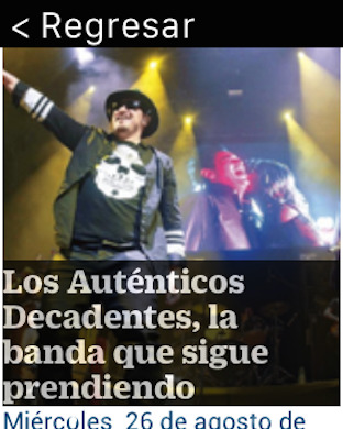 Captura de pantalla del iPhone 4