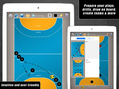 Coach Board for Handball FREE Sports Handball Free