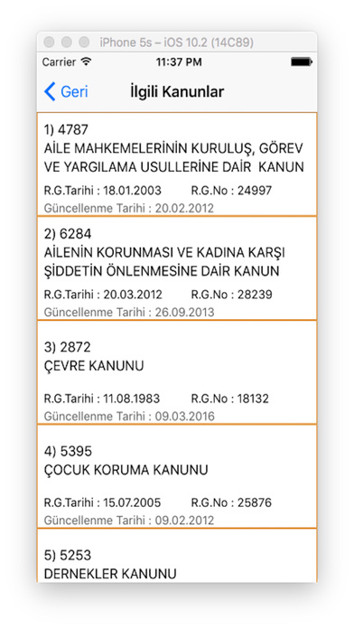 Türk Medeni K. screenshot 3